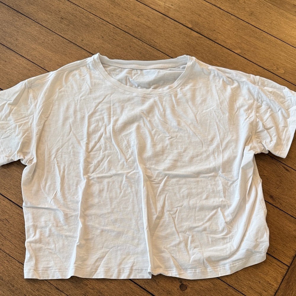Classic White CRZ Yoga T-Shirt